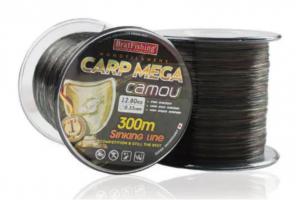 Леска Carp Mega - Camou 300 m / 0.33 mm (30457)