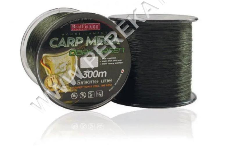 Леска Carp Mega - Dark Green 300 m / 0.35 mm (68060)