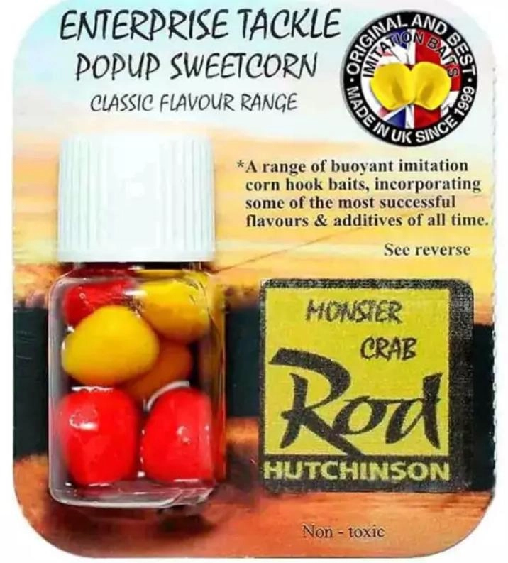 Штучна кукурудза Rod Hutchinson Pop-Up Enterprise Monster Crab YellowandRed