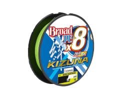 Шнур OWNER KIZUNA 56117 Broad PEx8 #0,12мм 5,4кг 135м chartreuse (976345)