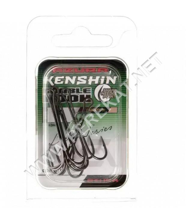 Гачок подвійний Azura Kenshin Double Hook light series #1/0 6pcs (766500)