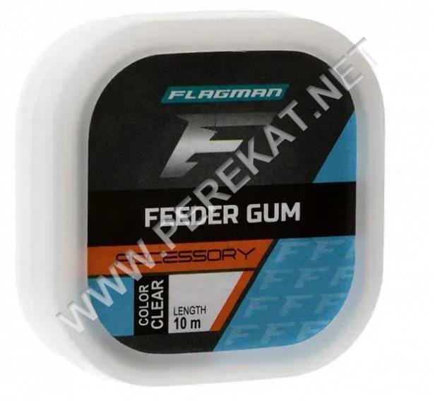 FLAGMAN Амортизатор фідерний FEEDER GUM BLACK 0,6mm 10m (138910)