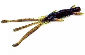 Силікон Fish Up Shrimp 3" (9pcs.), #019 - Motor Oil/Red (433169)