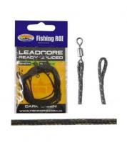 Lead Core петлі Fishing ROI Run Rig темно-зелений 50см 35Lb (упак.3 шт) 26-21-0116 (66800)