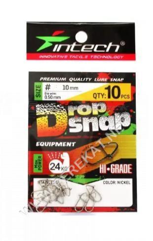 Застібка Intech Drop Snap (10 шт) (#0000) (519060)
