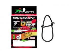 Застібка Intech Tournament Drop Snap Matt black (9 шт) (#0000) (317312)