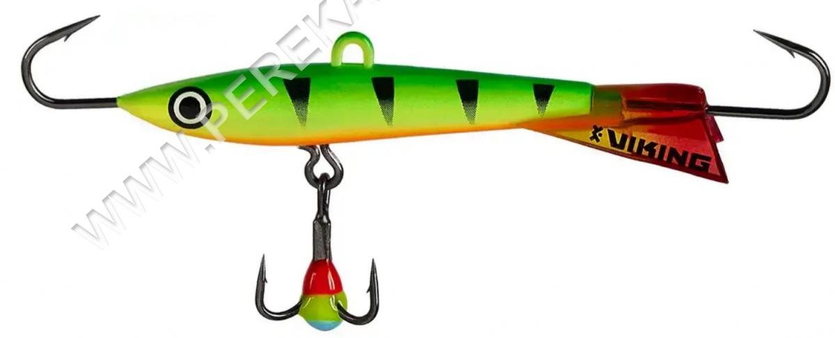 Балансир Viking Fishing Yeti Ice Jig 20mm 3.0g #04 Fire Perch (75)