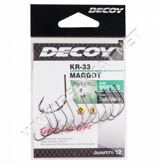 Гачок Decoy KR-33 Maggot 10, 14 шт/уп (492369)