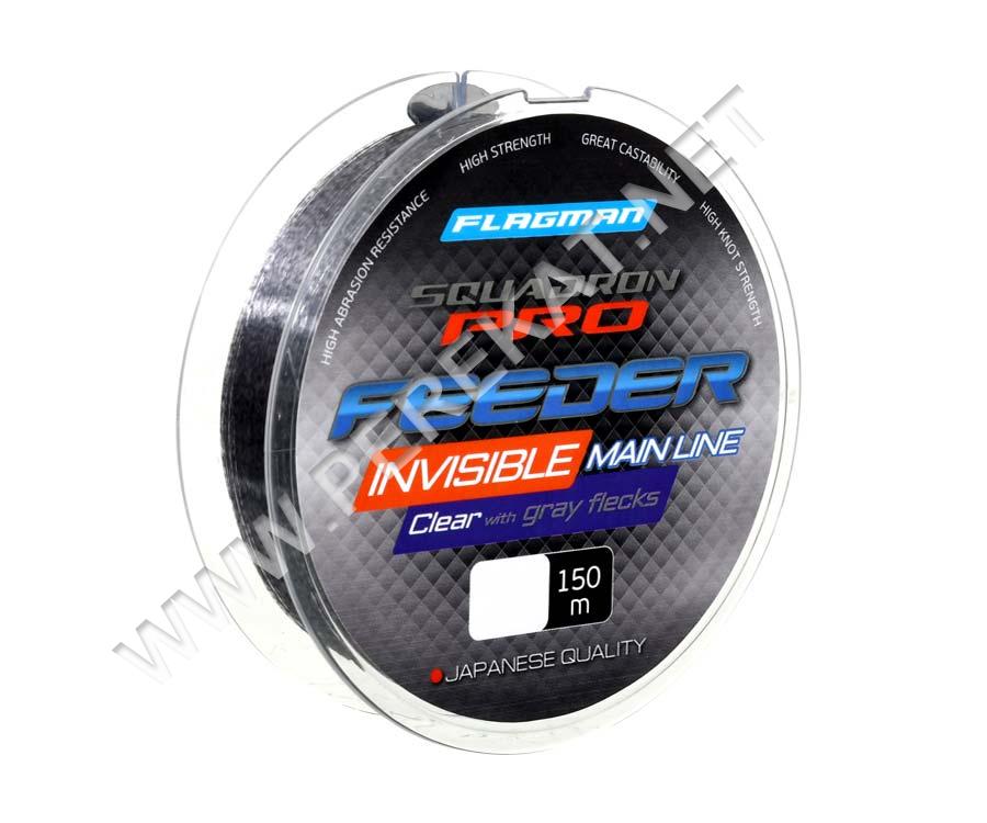 Волосiнь Flagman Squadron Pro feeder invisible 0.31mm 150m