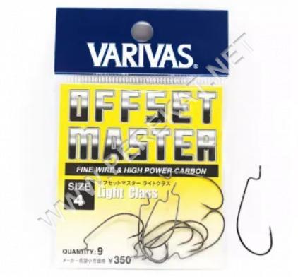 Гачок Varivas Offset Master Light Class #4 9шт. (835769)