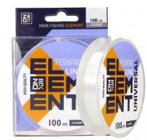 Волосінь ZEOX Element Universal 100м Clear 0.405мм (211562)