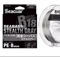 Шнур Seaguar R18 Complete Seabass Stealth Gray 150м #1.5 27lb (662164)