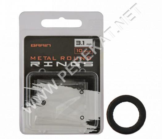 Кільце Brain Metal Round Rings 3.1mm (10 шт/уп) SGQS-8017-2 (761461)