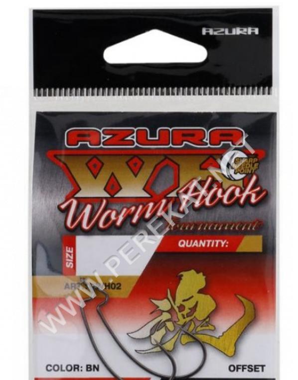 Гачок офсетний Azura Tournament Worm Hook #1/0 (142708)