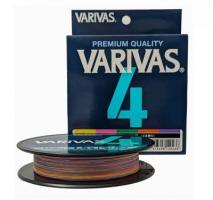 Шнур Varivas PE Line X4 Multicolor 150m 4.53kg 0.128mm #0.6