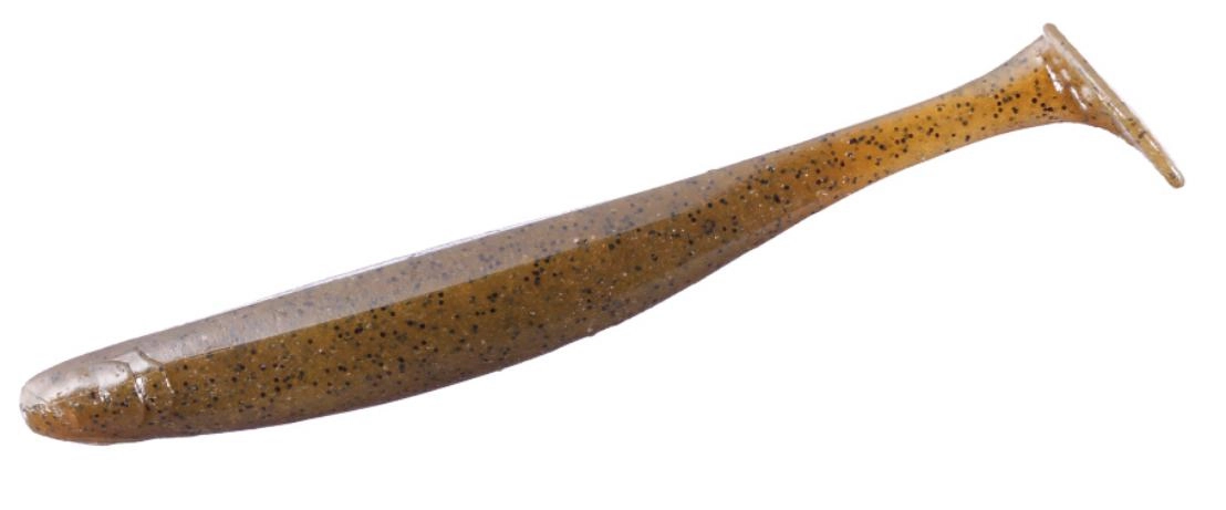 Силікон OSP Dolive Shad 3.5 колір Green Pumpkin/Chartreuse