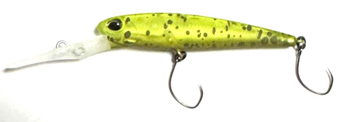 Воблер Valkein Schwan Shad Nano 1.9 г 50 мм колір M112 Clear Avocado
