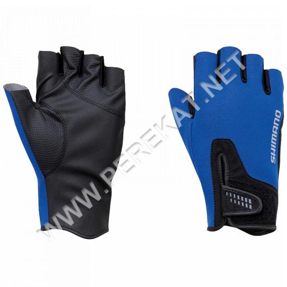 Рукавички Shimano Pearl Fit 5 Gloves L Blue (123157)
