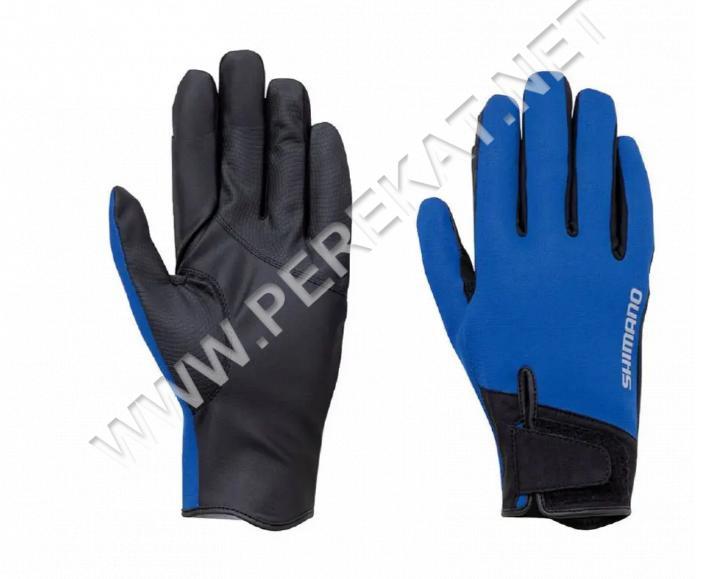 Рукавички Shimano Pearl Fit Full Cover Gloves M Blue (469197)
