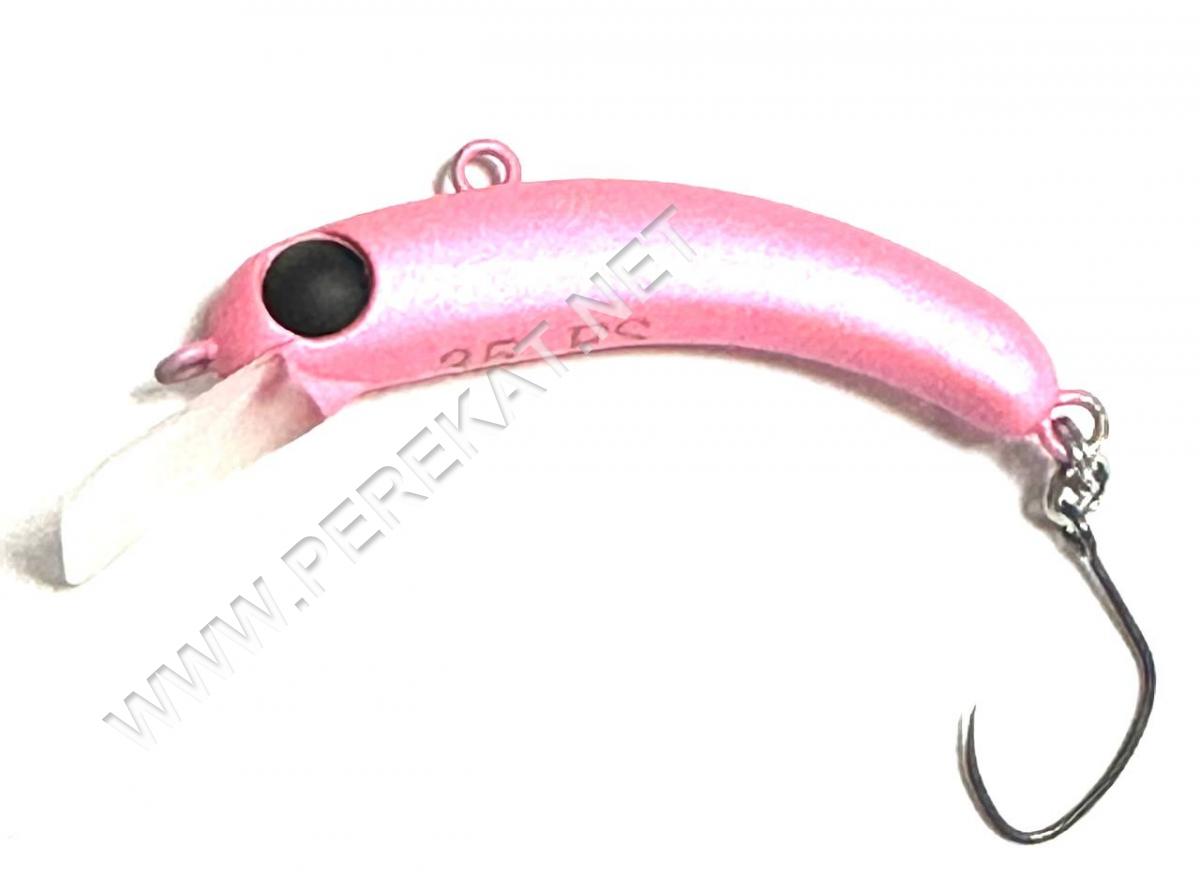Воблер 1089 KOUBOU Sakasanyoro Slim 35FS 2.1г #07 TsureTsure Momochan (Red Glow Base) (501721)