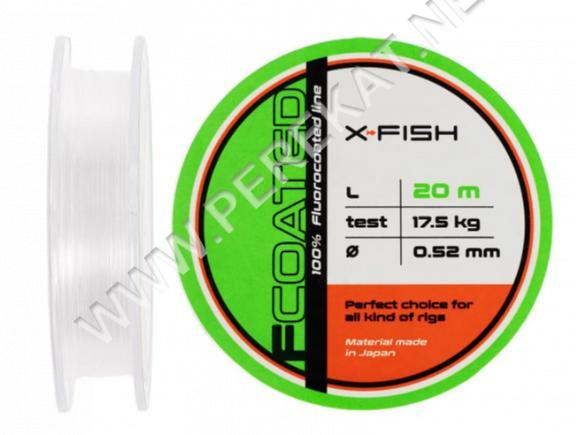 Флюорокарбон X-Fish FCoated 20m 0.52mm 17,5kg (250718)