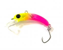 Воблер 1089 KOUBOU Sakasanyoro Slim 35FS 2.1г #02 Chart Pink (729809)