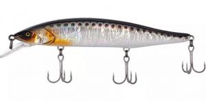 Воблер Jackall RV-Minnow 110SP 110mm 16.3g HL Silver / Black (7079)