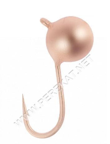 Мормишка вольфрамова Viking Fishing Round 2.5mm Cu (5шт) (551811)