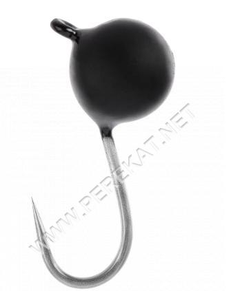 Мормишка вольфрамова Viking Fishing Round 2.5mm Black (5шт) (787884)