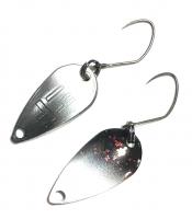 Блешня Yarie 706 T-spoon 1.4ｇ N10 black slash (100793)