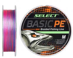 Шнур Select Basic PE Multicolor 150m 0.08mm 8lb/4kg (14389)