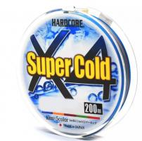 Шнур Duel Hardcore Super Cold X4 200m 3.6kg 5Color #0.8 (476519)