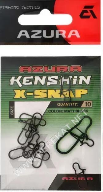 Застiбка Azura Kenshin X-Snap #1 10pcs (254112)