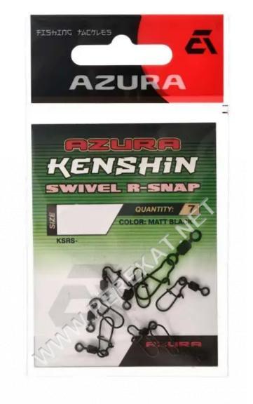Застiбка з вертлюгом Azura Kenshin Swivel R-Snap #8 (680719)