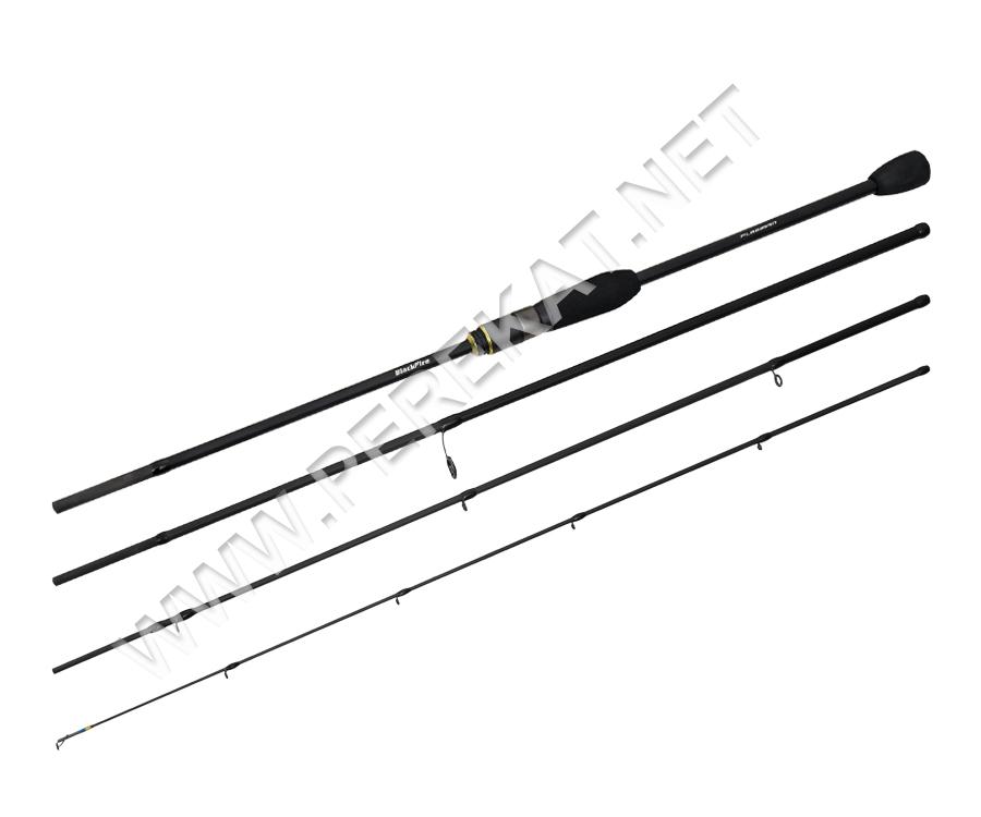 Спiнiнг Flagman '24 Blackfire Mobile 80L 2,44m 5-15g (261417)