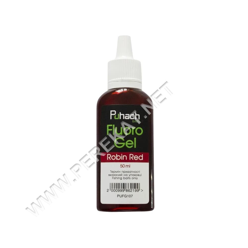 Ліквід Puhach Fluoro Gel 50 ml - Robin Red (101688)