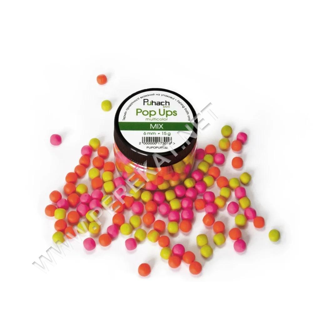 Поп-Ап Puhach Pop Ups 6 mm Multicolor - MIX (817579)