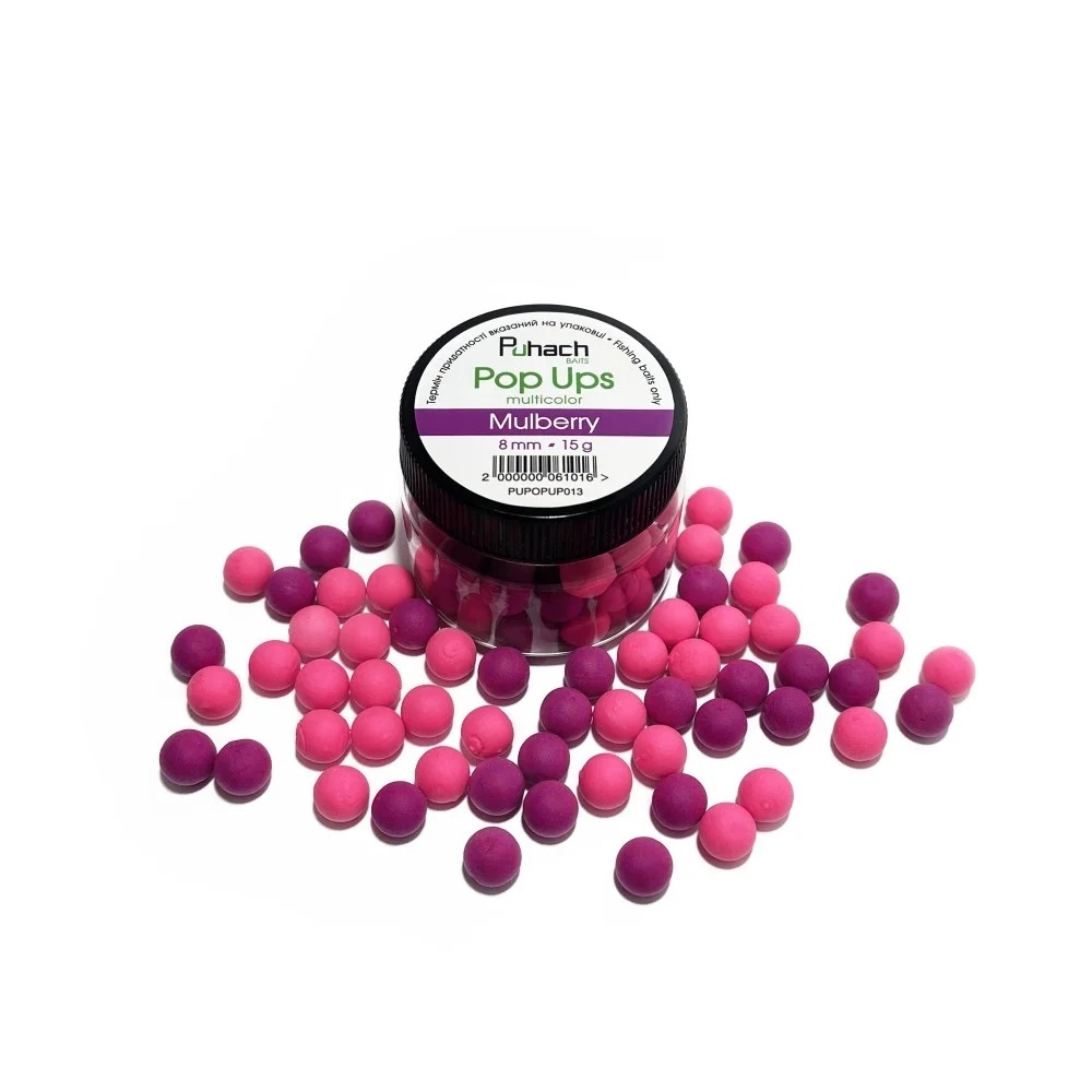 Поп-ап Puhach Pop Ups 8 мм Multicolor Mulberry