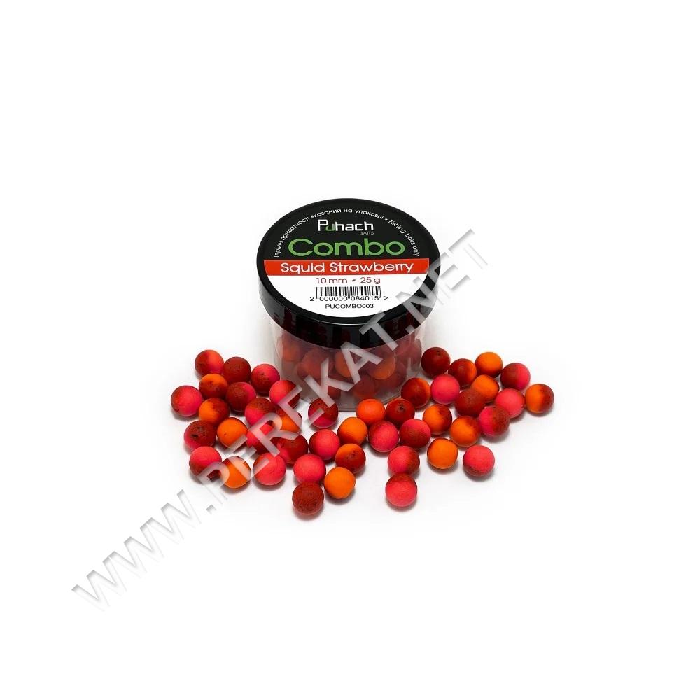 Поп-Ап Puhach Pop Ups Combo 10 mm - Squid Strawberry (940538)