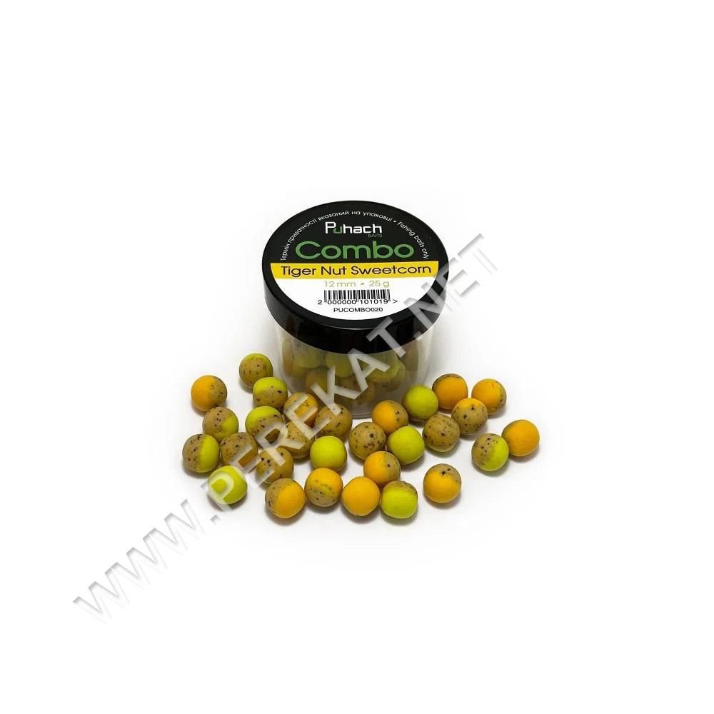 Поп-Ап Puhach Pop Ups Combo 12 mm - Tiger Nut Sweetcorn (410346)