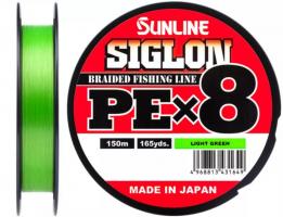 Шнур Sunline Basic PE HG 150m (салат) #0.5/0.121mm 8LB 3,3KG(Max) (709580)