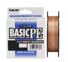 Шнур Sunline Basic PE HG 200m (мульти.) #0.6/0.132mm 10LB 4,5KG(Max) (503768)
