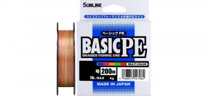 Шнур Sunline Basic PE HG 200m (мульти.) #0.8/0.153mm 12LB 6KG(Max) (619728)