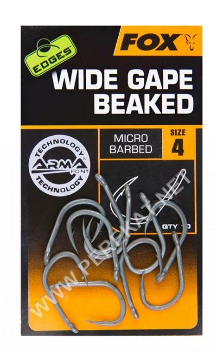 FOX Гачки Edges  Armapoint Wide gape beaked size 4 (767604)