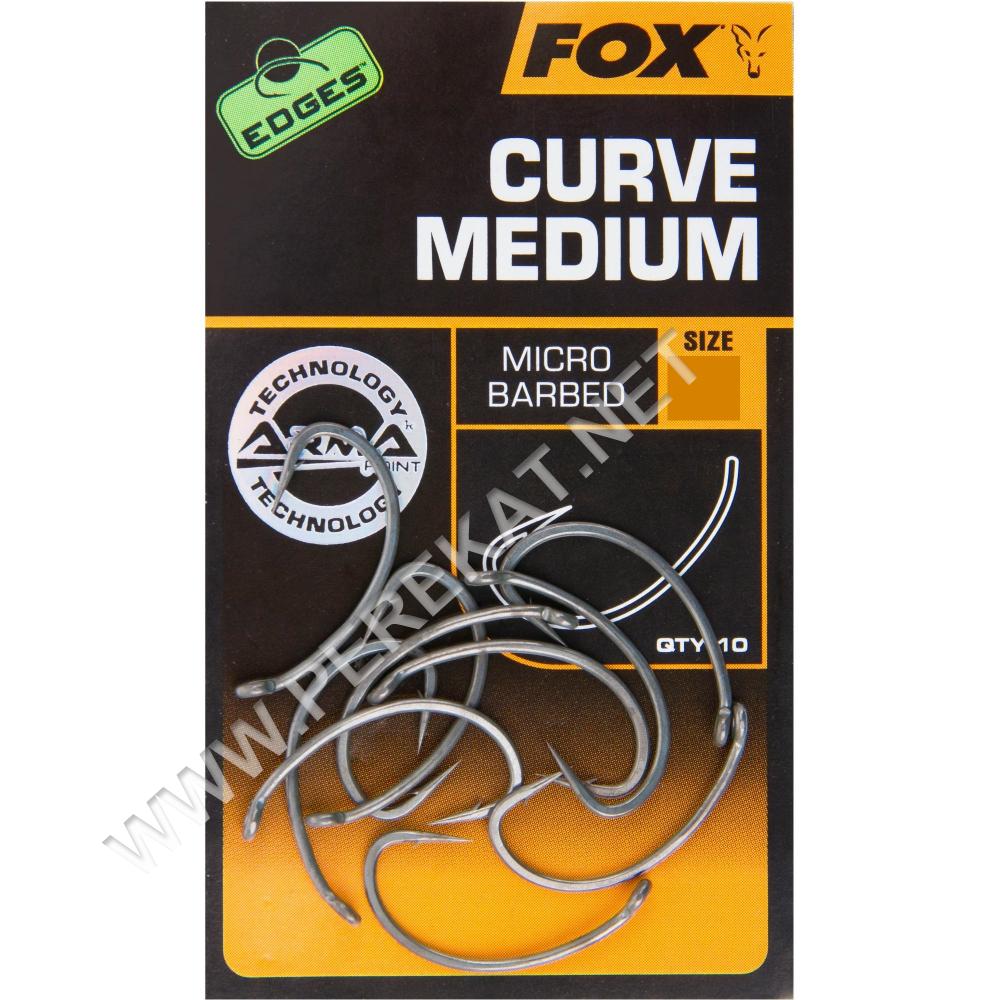 FOX Гачки Edges  Armapoint Curve shank medium size 4 (859492)