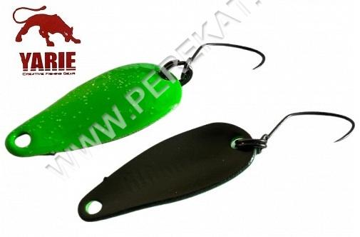 Блешня Yarie 704 Ringo midi 1.5ｇ Y75 green hololume (494310)