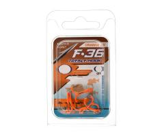 Гачок потрійний Flagman F36 Orange UV #8 5pcs (417942)