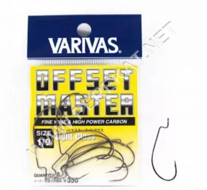 Гачок Varivas Offset Master Light Class #1/0 8шт. (427794)