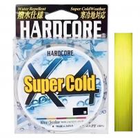 Шнур Duel Hardcore Super Cold X4 150m Hi-Vis Yellow 6.4kg 0.15mm #0.6 (339407)