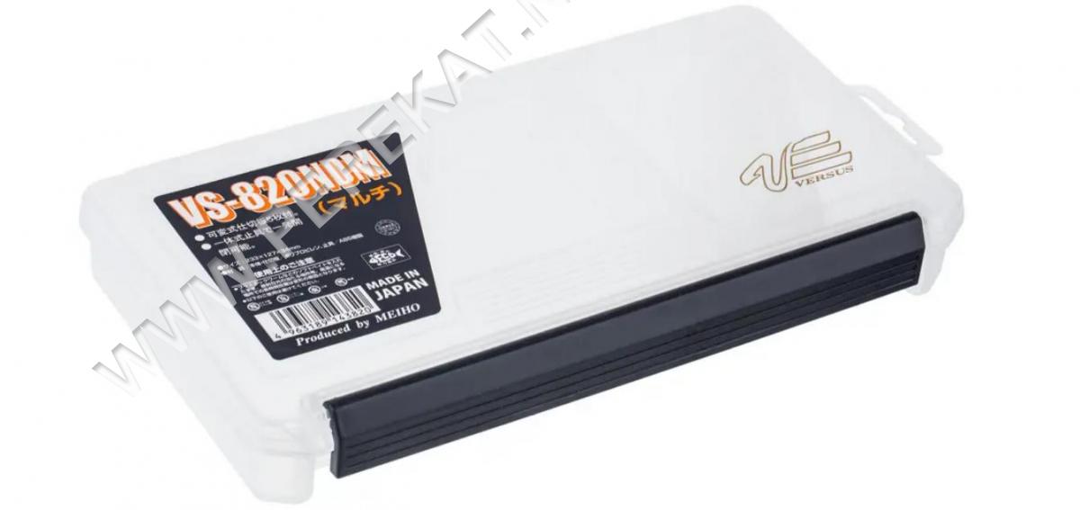 Коробка Meiho Versus VS-820NDM Compartment Case 232х127х34mm к:clear (214447)